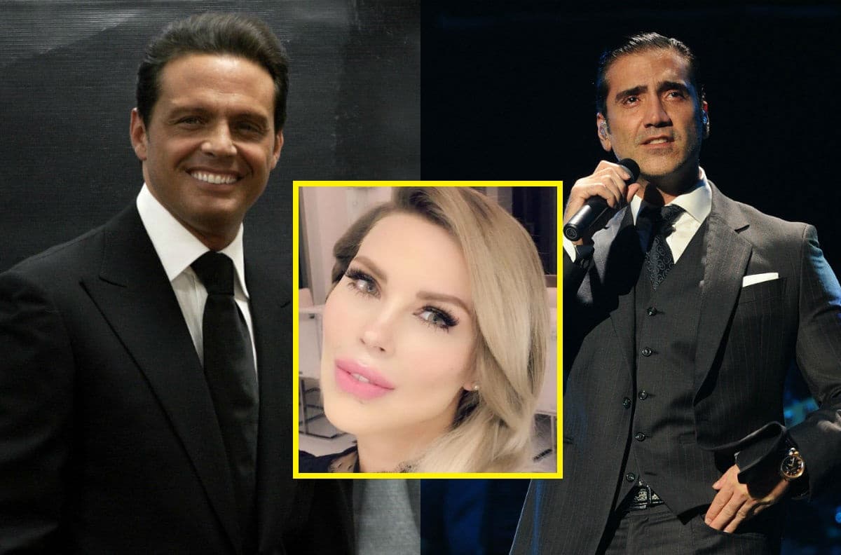 Novia de Luis Miguel se divierte en concierto de Alejandro Fernández