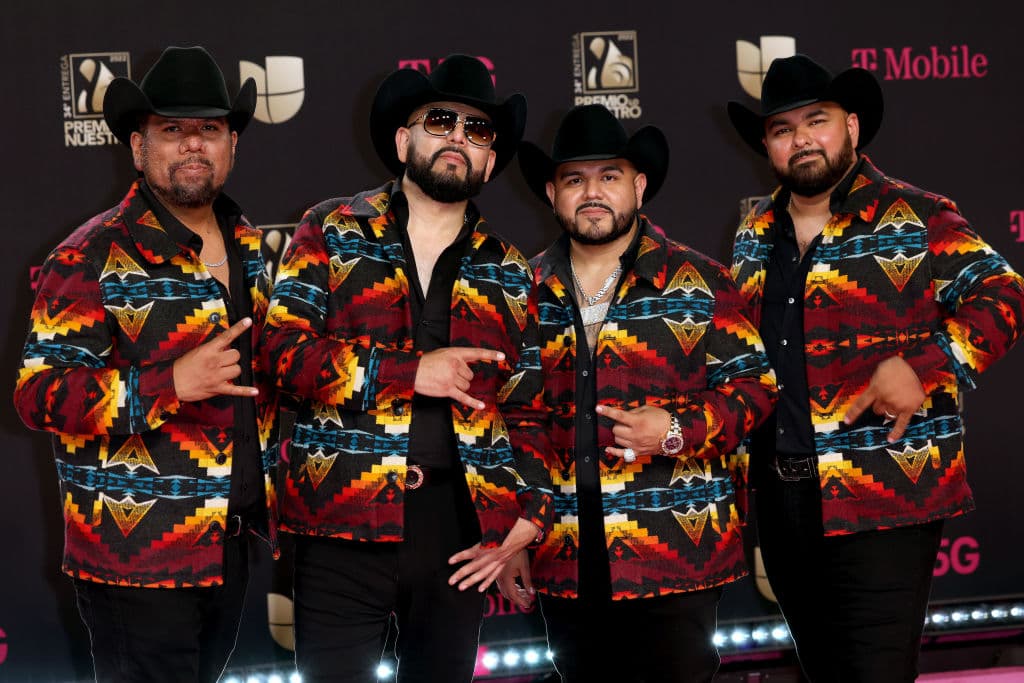 MIAMI, FLORIDA - FEBRUARY 24: Obzesion attend Univision's 34th Edition Of Premio Lo Nuestro a la Música Latina at FTX Arena on February 24, 2022 in Miami, Florida. (Photo by Rodrigo Varela/Getty Images)
