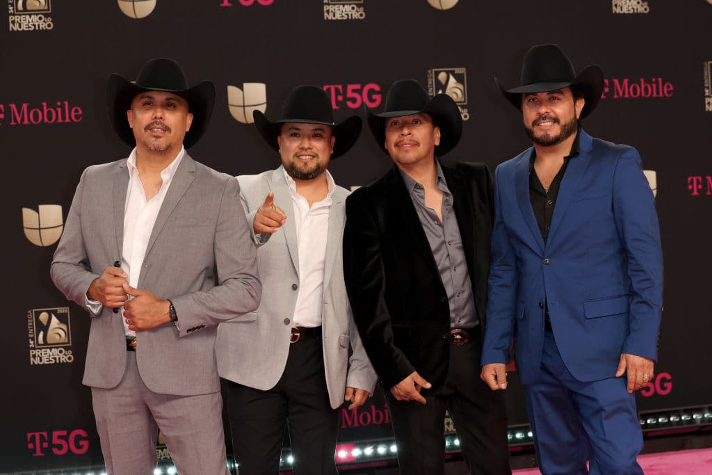 MIAMI, FLORIDA - FEBRUARY 24: La Maquinaria Norteña attend Univision's 34th Edition Of Premio Lo Nuestro a la Música Latina at FTX Arena on February 24, 2022 in Miami, Florida. (Photo by Rodrigo Varela/Getty Images)