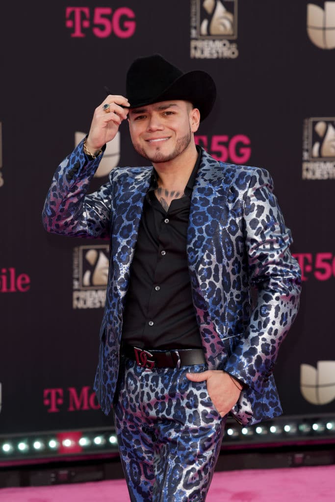 MIAMI, FLORIDA - FEBRUARY 24: Lenin Ramírez attends Univision's 34th Edition Of Premio Lo Nuestro a la Música Latina at FTX Arena on February 24, 2022 in Miami, Florida. (Photo by Rodrigo Varela/Getty Images)
