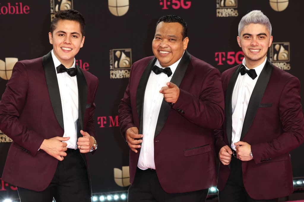 MIAMI, FLORIDA - FEBRUARY 24: Banda Los Sebastianes attend Univision's 34th Edition Of Premio Lo Nuestro a la Música Latina at FTX Arena on February 24, 2022 in Miami, Florida. (Photo by Rodrigo Varela/Getty Images)